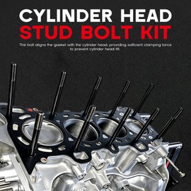 208-4305 Cylinder Head Stud Bolt Kit for Honda Civic 1996-2000 D16Y7 D16Y8