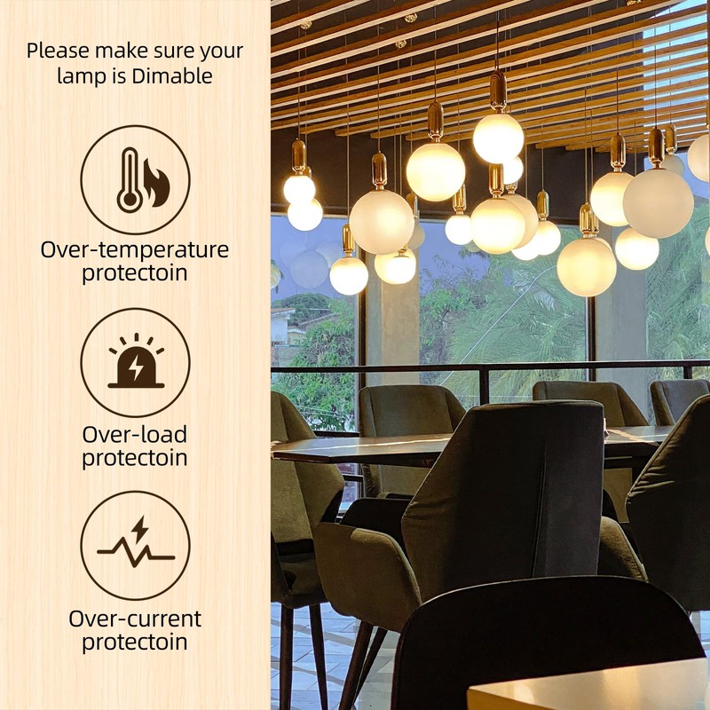 Ledivion Dimmer Switch, LED Dimmer Switch Trailing Edge Rotary 1