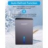 MORFY Dehumidifier, Small Dehumidifier for Bedroom Bathroom RV with Auto
