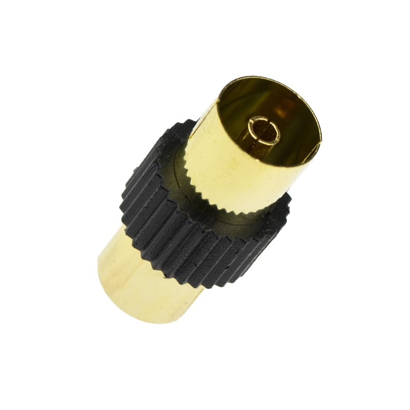 kenable RF Right Angle TV Aerial Freeview Plug Video Cable