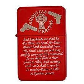 Gifts Infinity Boondocks Saints Prayer Wind Proof Oil Lighter (RD-1)