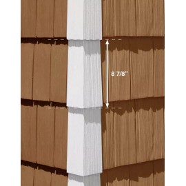 Nailite Exterior Hand Split Vinyl Siding Cedar Shake Outside 90° Degree Corner
