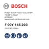 Bosch F00Y145203 Pilot Drill Bit