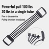 Chest Expander Chest Exerciser for Men - 5 Fitness Tube