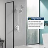 Shower Faucet Set Complete Shower Kit Dual Shower Head and