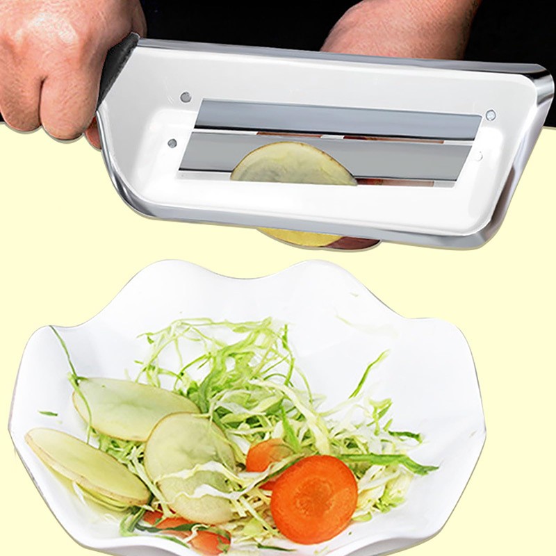 2 Pcs Cabbage Chopper Shredder - Stainless Steel Kitchen Knife