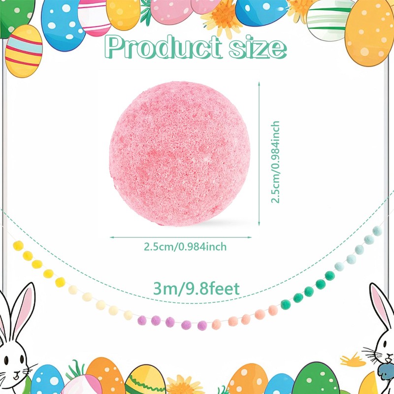EHRBGK Happy Easter Banner Easter Decorations Easter Eggs Rabbit Hanging