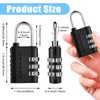 Kenning 24 Pack Combination Lock 3 Digit Outdoor Padlock Locker