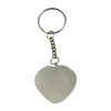 VIE Naturals Crystal Heart Keychain, 10x3cm, Selenite