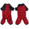 Indoor Pet Dog Jumpsuit Soft Clothes Polyester Dogs Bodysuits Long