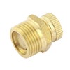 sourcingmap 3/8BSP Male Thread Air Compressor Part Security Water Drain
