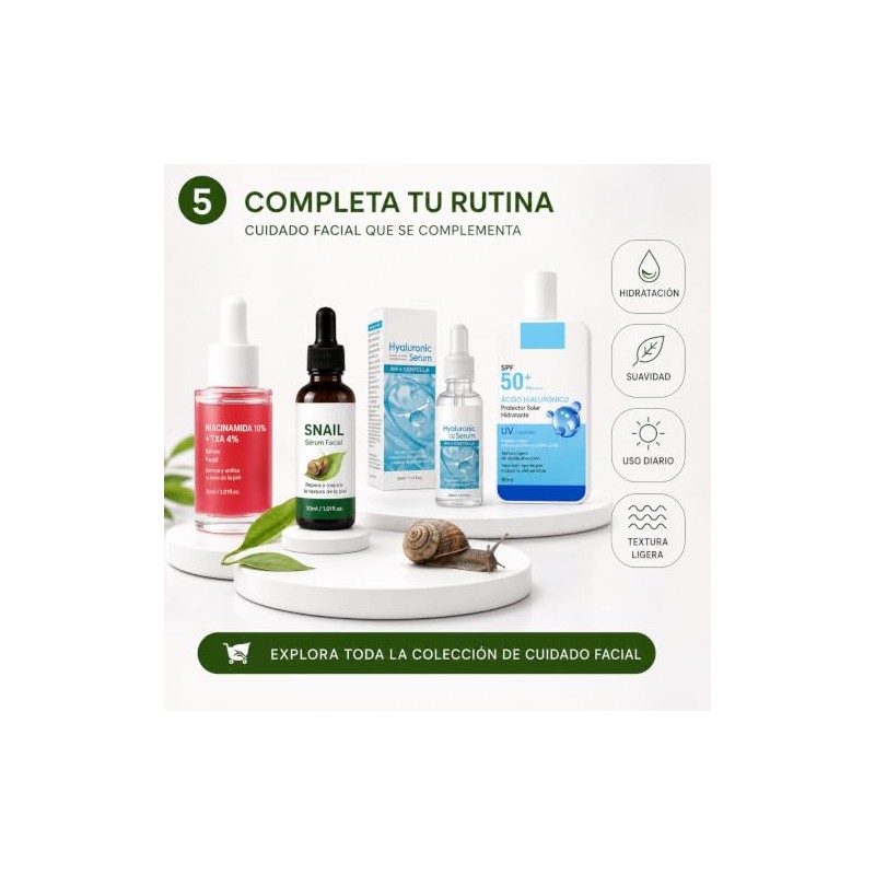 AKAM Suero Baba de Caracol 30ml - Serum Facial Vitamina
