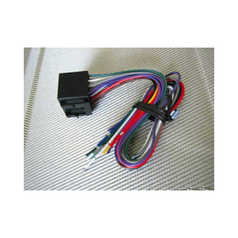 Jensen Heavy Duty Short DIN Stereo JHD1130WP, JHD22 Wire Harness