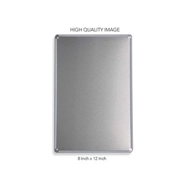 Oedrtqi Cool Snowboarding Snowboarder Mountains Winter Snow Scene Photographic Print Funny Metal Tin Sign for Home Kitchen Bar Room Garage Decor 8" x 12"