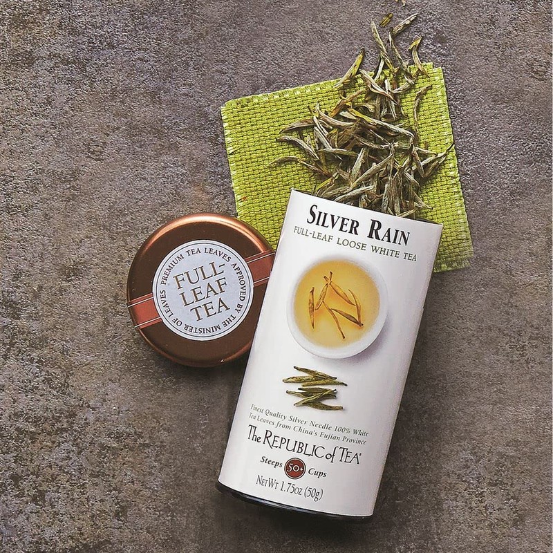 The Republic of Tea Silver Rain Full-Leaf White Tea (1.75