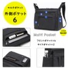 CHUULII Men's Shoulder Bag, Crossbody Bag, Large Capacity, 11 Pockets,
