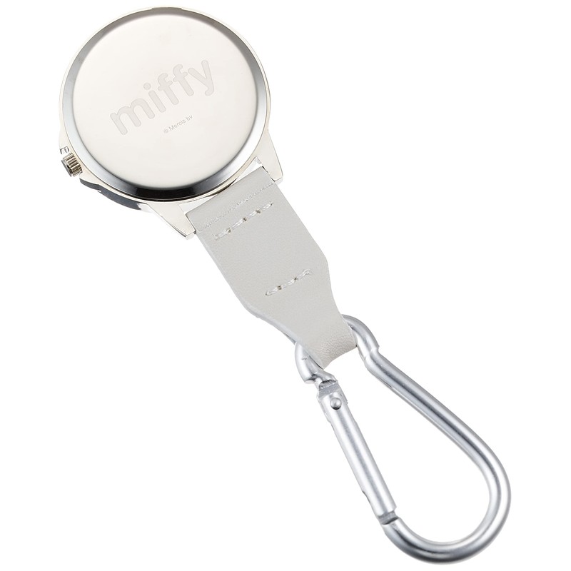 St Ladies ST-TSMF0002 Miffy Watch with Carabiner FACE Gray