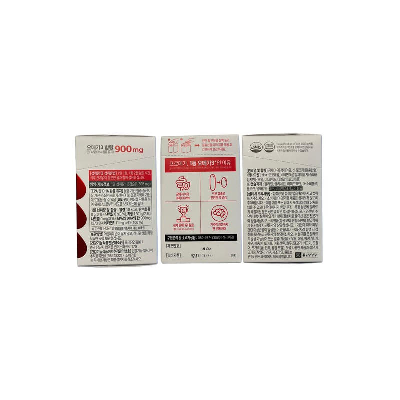 Chong Kun Dang Health Promega Omega 3 Triple Enteric Coated
