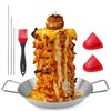 Al Pastor Skewer for Grill Stainless Steel Shawarma Skewer Stand