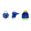 URTERYSER Reflective Sun Shade for Hard Hats Safety Helmets Neck