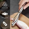 GZLCEU Fish Scaler 304 Stainless Steel Fish Scale Remover, Professional
