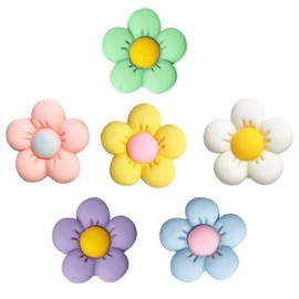 ALLY-MAGIC Shoe Charms for Clog, Cute Flower Designer Shoe Charms for Girls Boys, Cute Kawaii Cartoon Shoe Decoration Charms Birthday Party Gift Y6-XHXK (Colour-6)