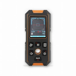 3 in 1 Stud Finder Wall ScannerLaser Distance Meter, Multifunctional Rechargeable Stud Detector with Metal, Wood AC Wire, Upgraded Smart Sensor Comes with HD LCD Display