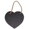 Out of the blue Heart Slate 15cm