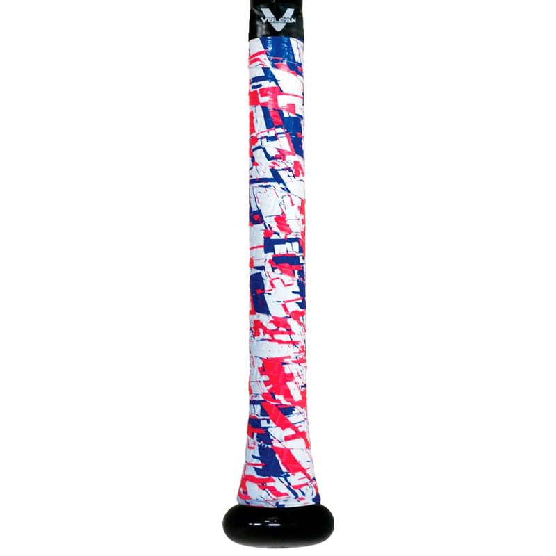 Vulcan Bat Grip RED, White, & True 1.75mm, Multi, One