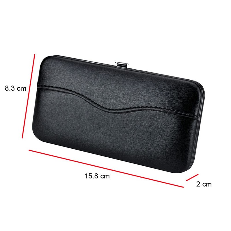 1 Piece PU Leather Empty Tweezers Storage Bag for Eyelash