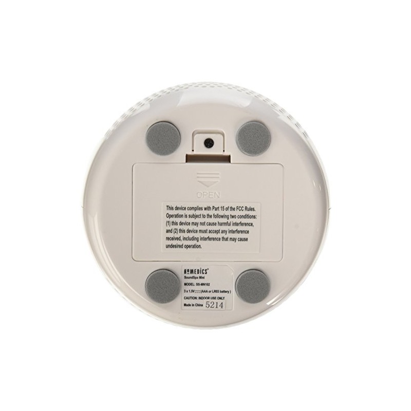 Homedics Sound Spa Mini SS-MN102, White