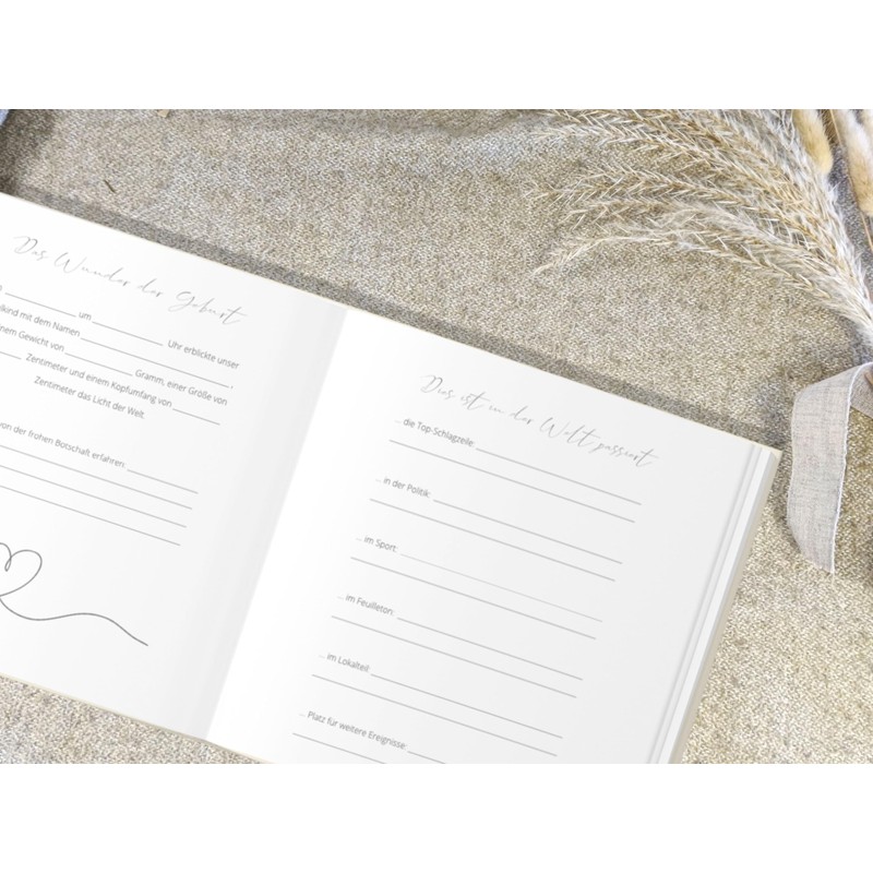 Registration Book - Capture Memories | Gift Birth, Birthday, Anniversary