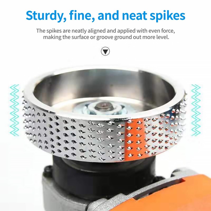 Rasp Disc Radial Wood Grinding Disc Angle Grinder 75 x