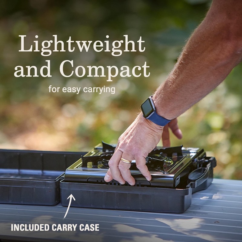 Coleman Classic 1-Burner Butane Stove, Portable Camping Cooktop with Carry