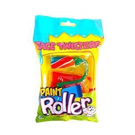 Paint Roller Candy: Rainbow Roller with Sour Gel Candy 1 Piece
