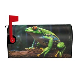 YYHWHJDE letterbox cover waterproof oxford cloth Fits standard or large size mailboxes Tree Frog picture 21x18 in
