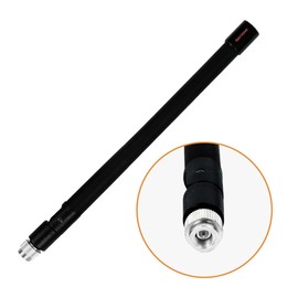 Antenna for Police Scanner Radios | 843S Remtronix | SMA End Type | VHF/UHF/800 MHz Tri- Band | 8" Flexible Police Scanner Antenna | Increase Reception 25-100%