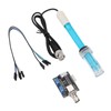 Depisuta PH Sensor, 0-14 PH Detect Module Probe Kit, Acidity