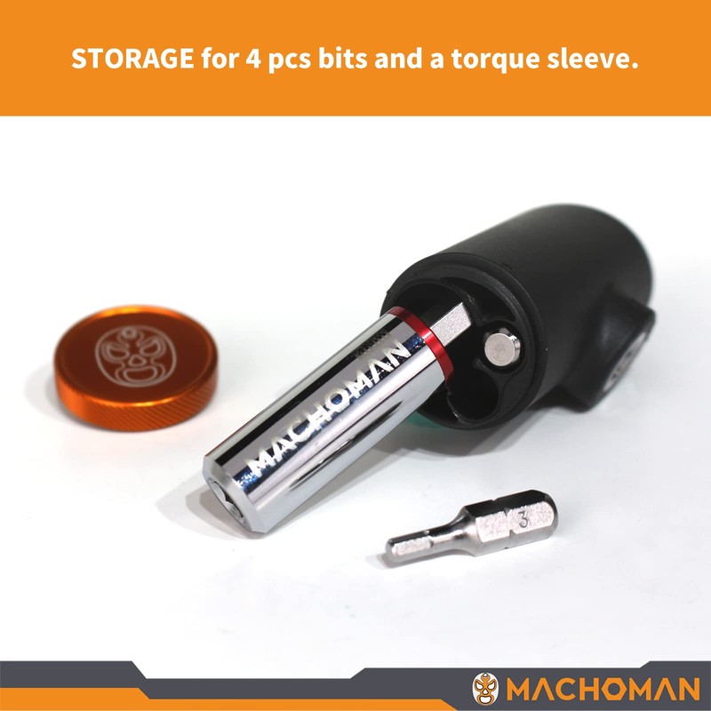 MACHOMAN TQS006-MC4 Fixed Torque Sleeve Tool Kit 6 Pieces (4Nm)