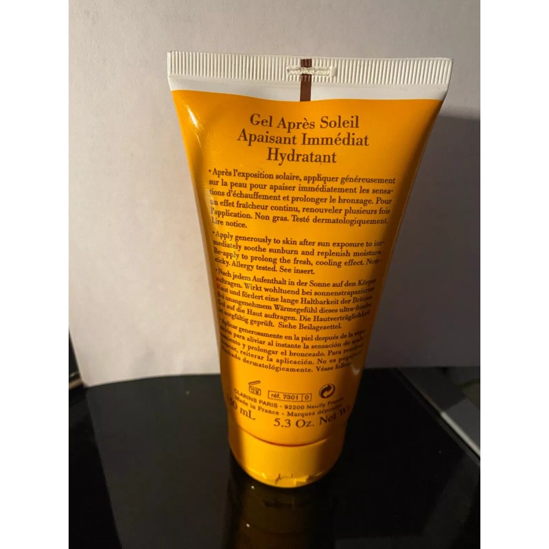 Clarins After Sun Gel Ultra Soothing Blue Dot 5.3oz NNB