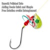 Dr.fish 50 Pack Stacked Fishing Beads Trout Beads Lure Making