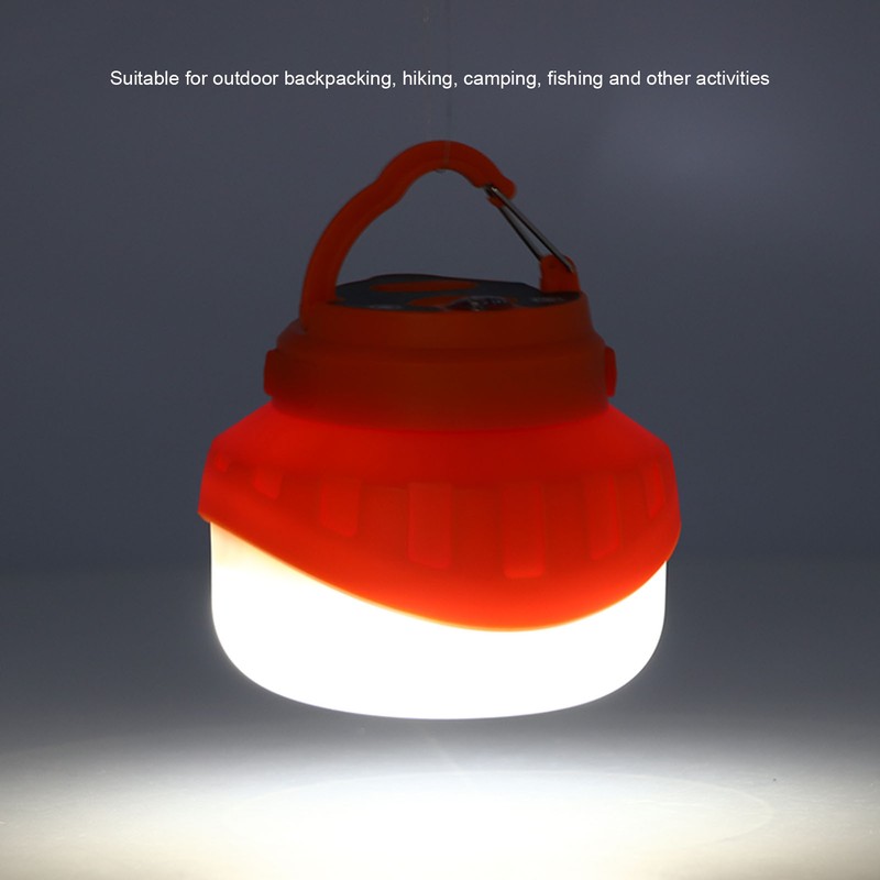 LED Tent Light USB Rechargeable Waterproof Hanging Lamp for Camping