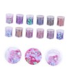 Beavorty Small Gradient Nail Sequins of Ultra Thin Glitter for