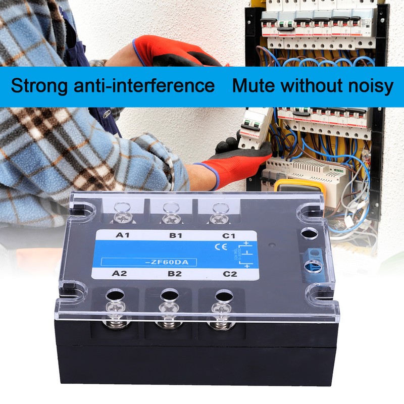 BERM3 ZF60DA DC AC Solid State Relay SSR Industrial Accessory