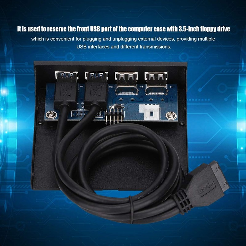 Front Panel USB Hubs, 2 Port USB3.0 + 2 Port