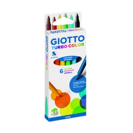 GIOTTO Turbo Colour Fibre Tip Assorted 4156