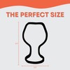 Wine Glass Cookie Cutter with Easy to Push Design (4.5
