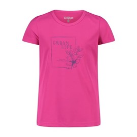 CMP T-Shirt Maglietta, Fuxia, 98 Unisex-Bambini e Ragazzi