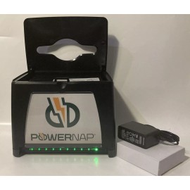 POWER NAP NEW IN BOX  BLACK  RESTAURANT GRADE Napkin Dispenser WITH USB Charging w/250 CAP