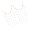 2pcs Hanging Photo Display Wall Decor with Wooden Beads Tassels